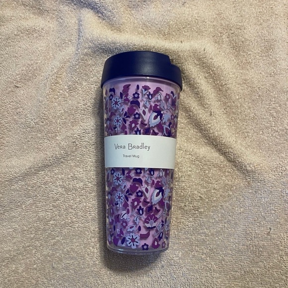 Vera Bradley Other - Vera Bradley Regal Rosette Travel Mug NWT